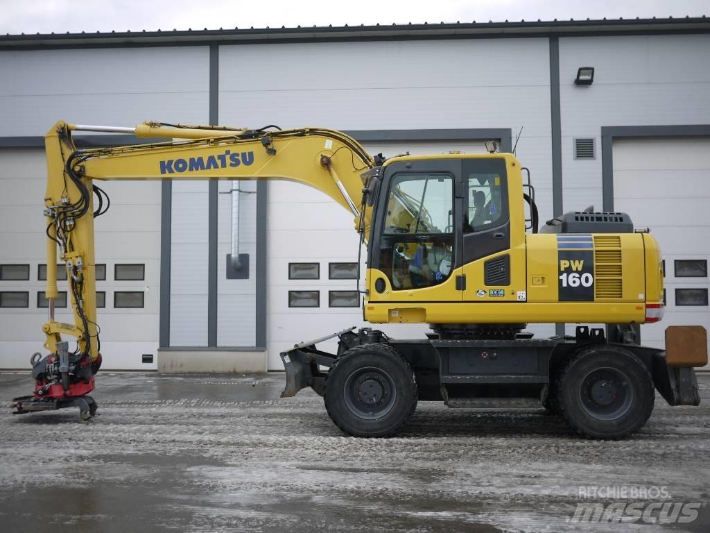 Komatsu PW 160-8 Koparki kołowe