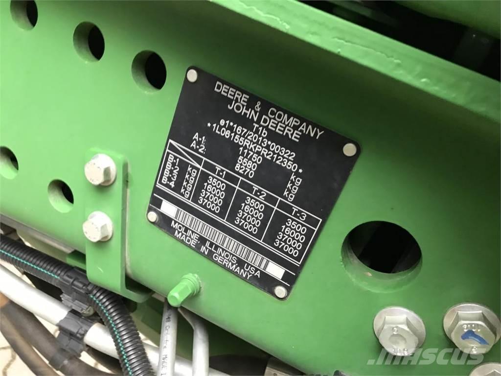 John Deere 6R 155 Ciągniki rolnicze