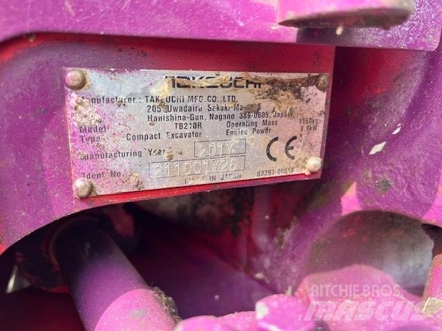 Takeuchi TB 210 Minikoparki
