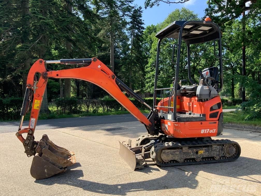 Kubota U 17-3 Minikoparki