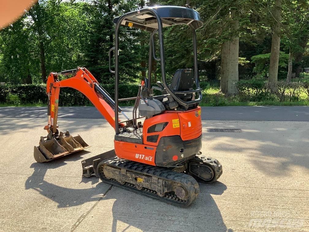 Kubota U 17-3 Minikoparki