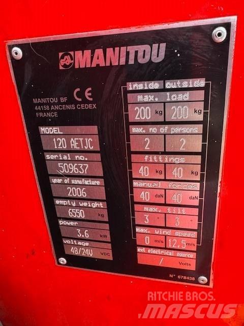 Manitou 120 AET JC Podnośniki przegubowe