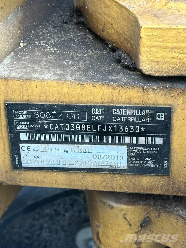 CAT 308 E 2 CR Midikoparki  7t - 12t