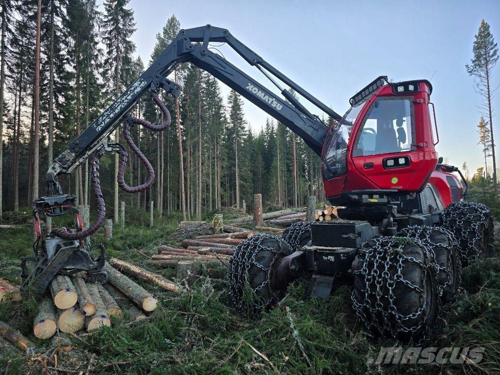 Komatsu 901 Harwestery