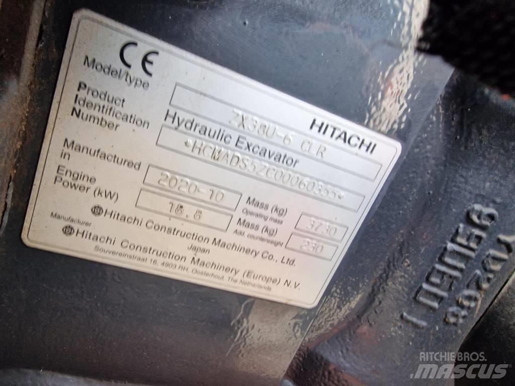Hitachi ZX38U-6 Minikoparki