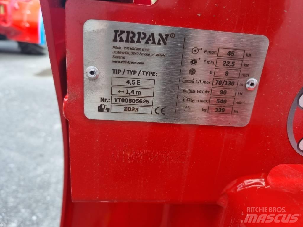 Krpan 4,5E Wciągarki