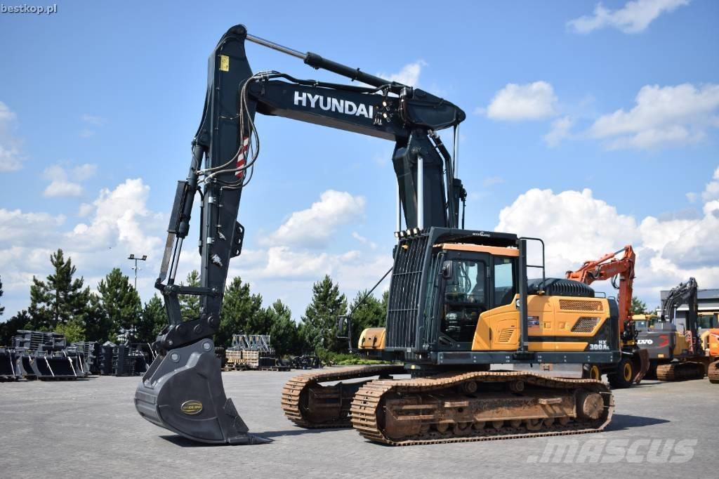 Hyundai HX 300 AL Koparki gąsienicowe
