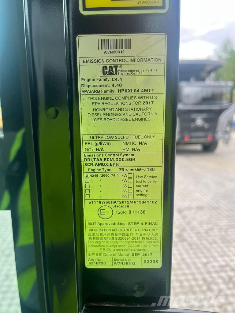 CAT 313 F L Koparki gąsienicowe