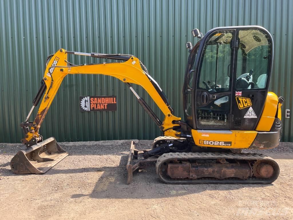 JCB 8026 CTS Minikoparki