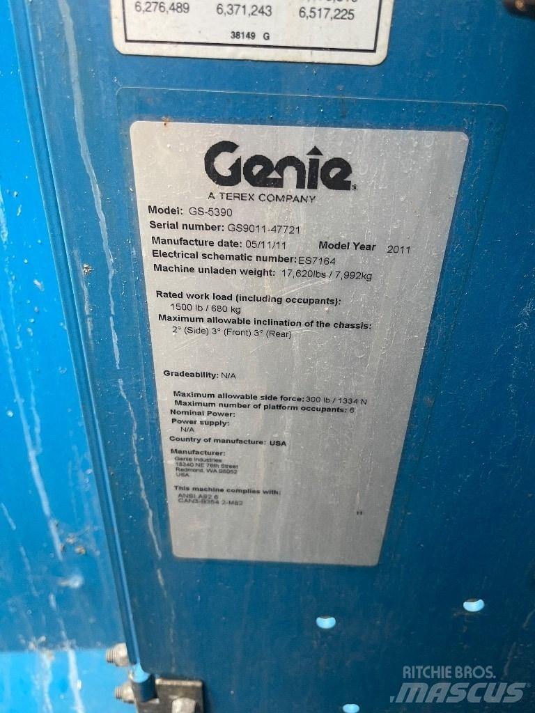 Genie GS 5390 Podnośniki nożycowe