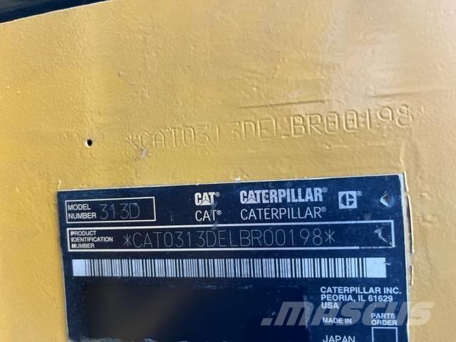 CAT 313 D Koparki gąsienicowe
