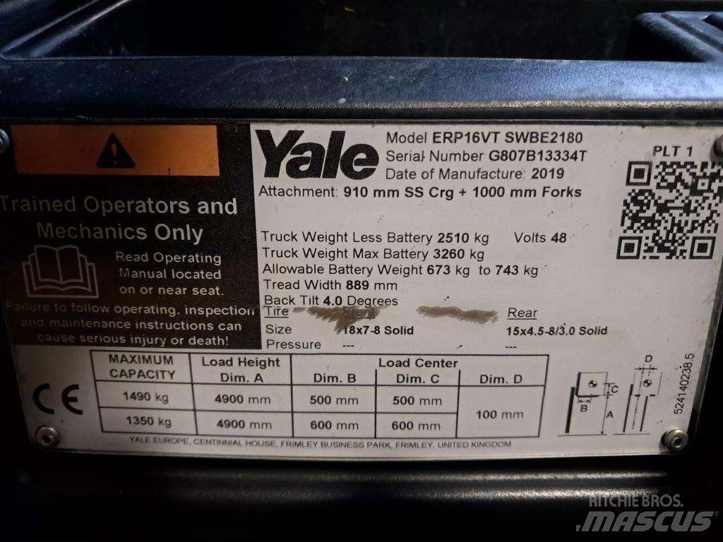 Yale ERP16VT Wózki elektryczne