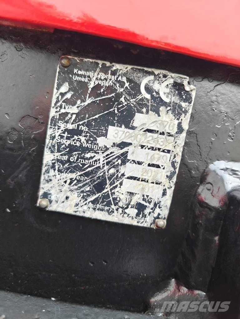 Komatsu 370.2 Głowice do harwesterów