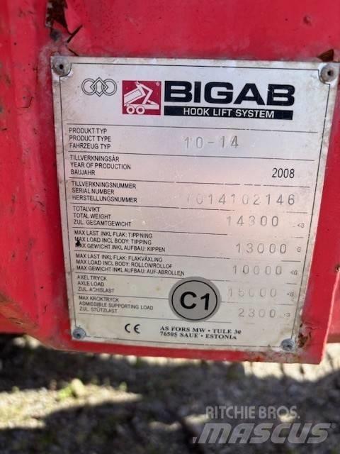 Bigab 10-14 Przyczepy demontowalne