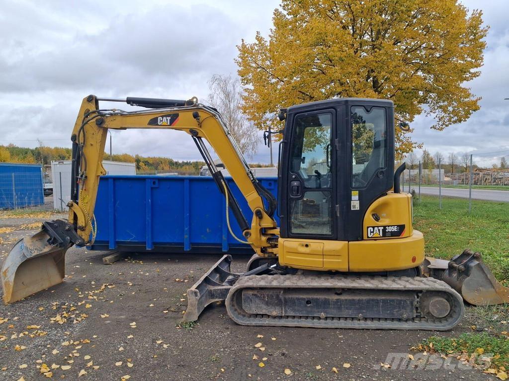 CAT 305E2CR Minikoparki