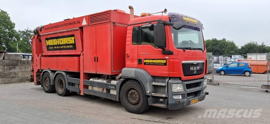 MAN TGS 28.440 Kombi / koparki ssące