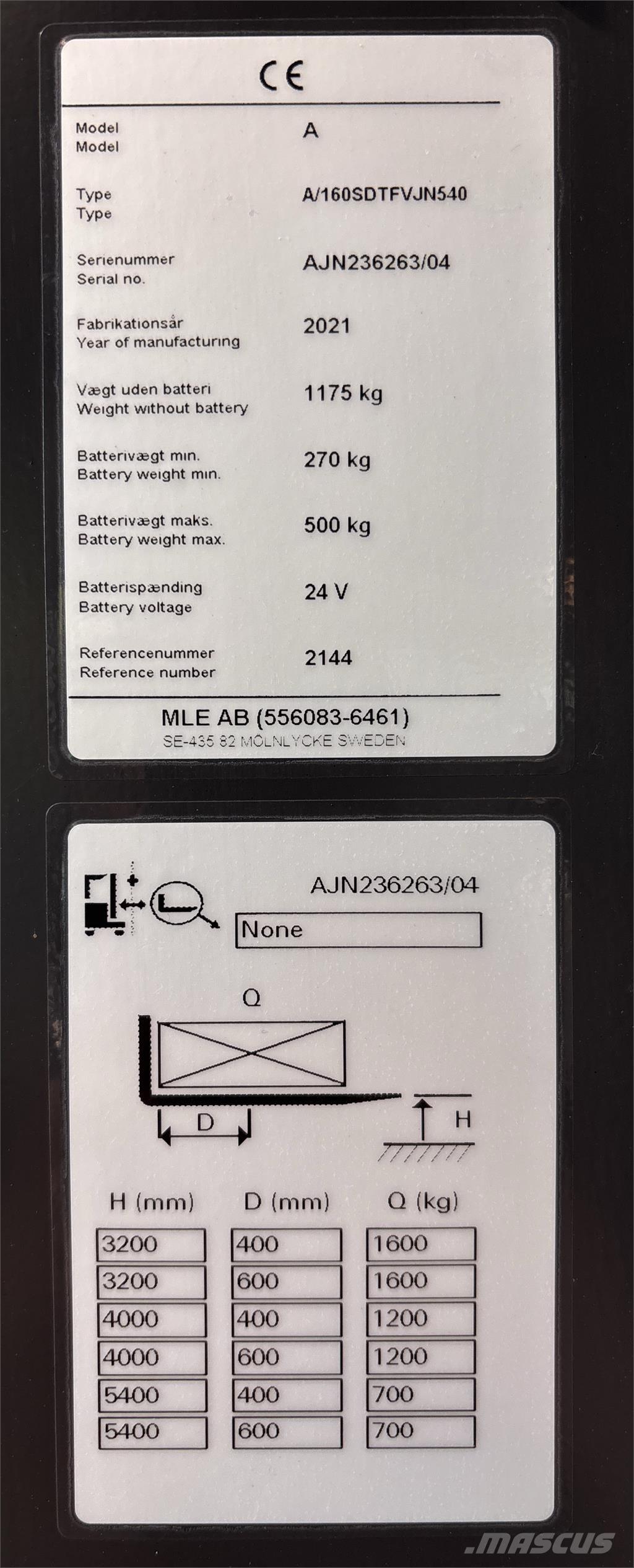 Atlet AJN160 Samojezdne maszyny do załadunku