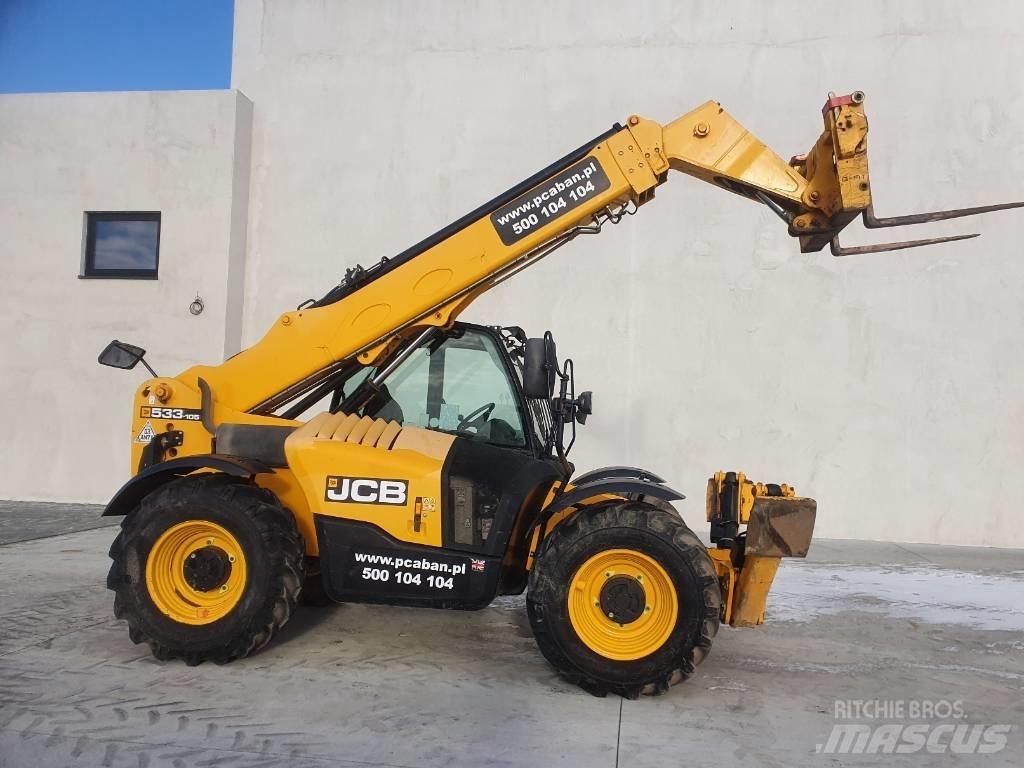 JCB 533-105 M348 Ładowarki teleskopowe