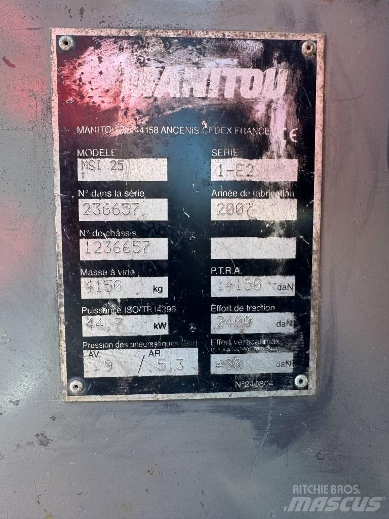 Manitou MSI 25T Wózki Diesla