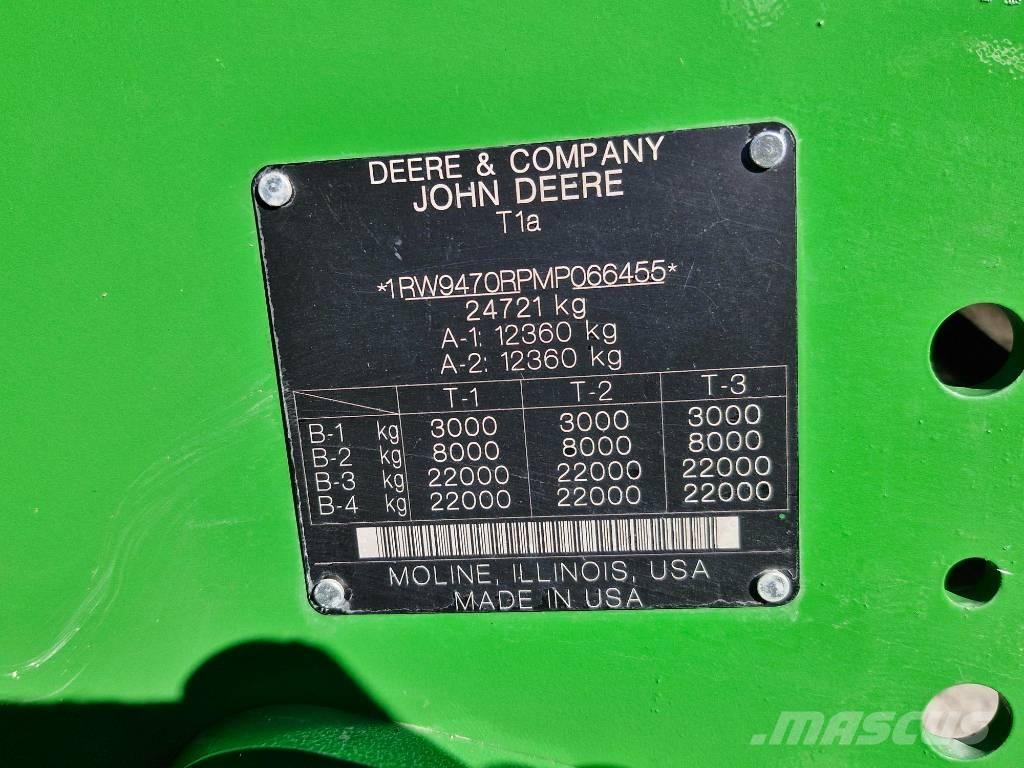 John Deere 9470 R Ciągniki rolnicze