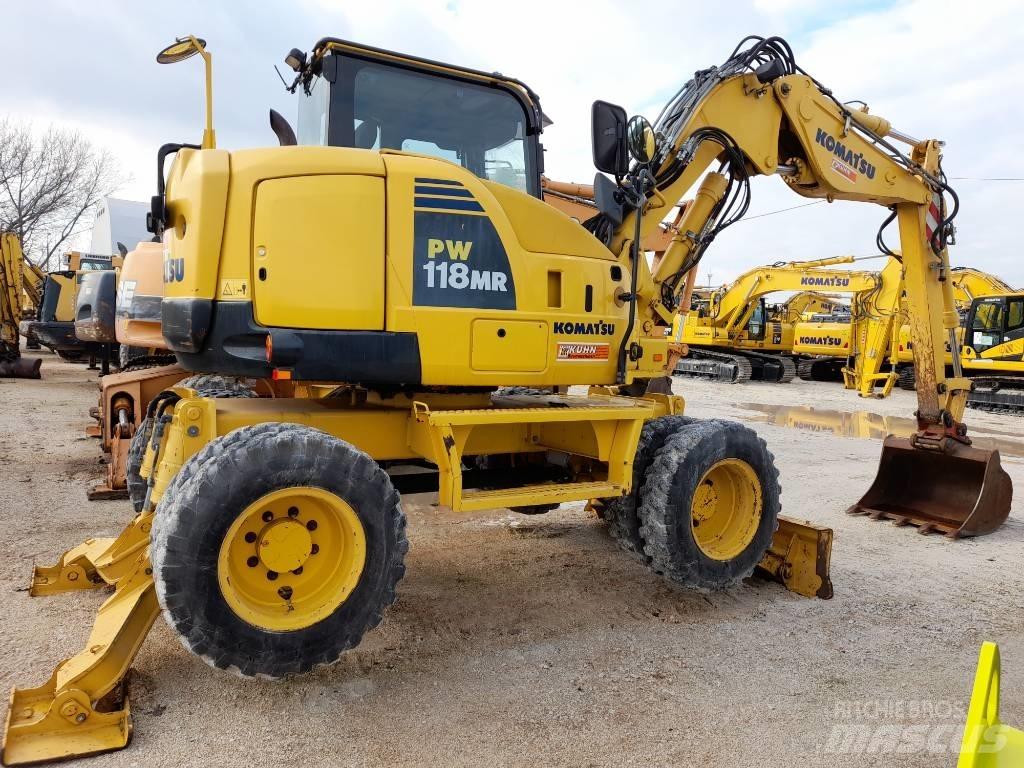 Komatsu PW118MR-8 Koparki kołowe