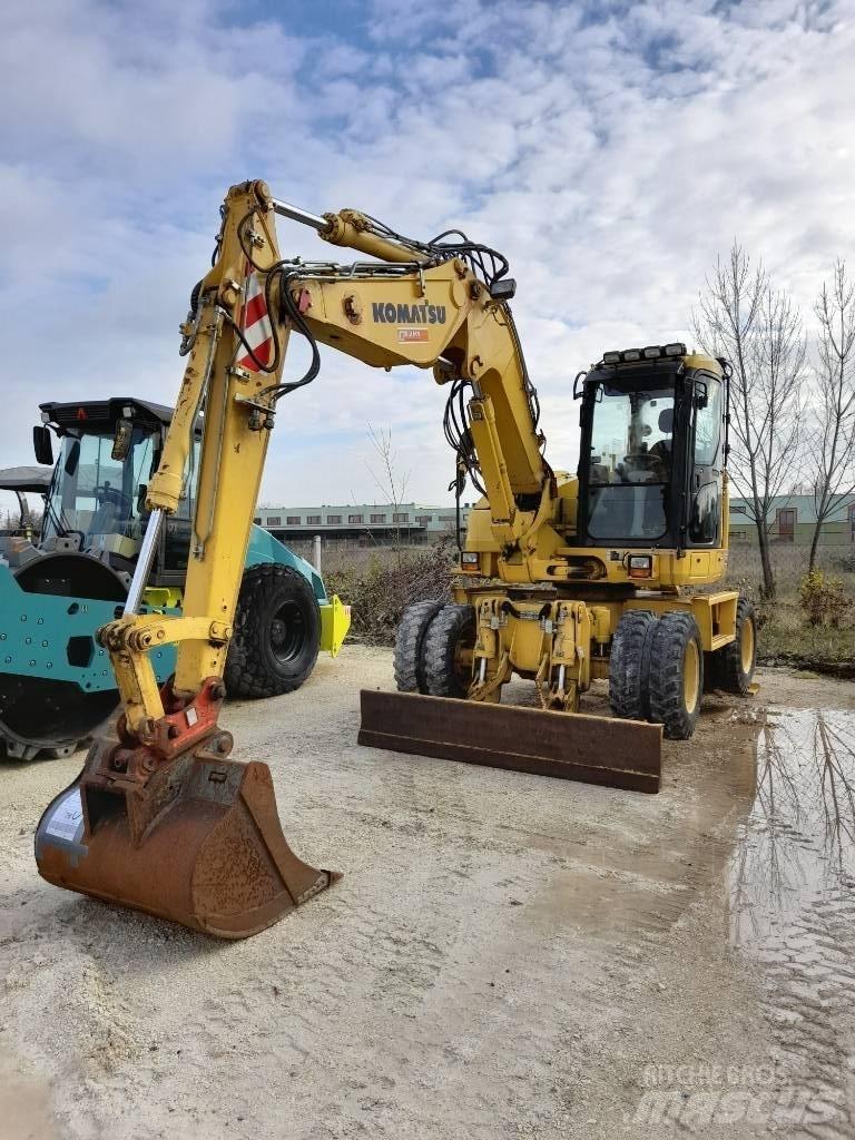 Komatsu PW118MR-8 Koparki kołowe