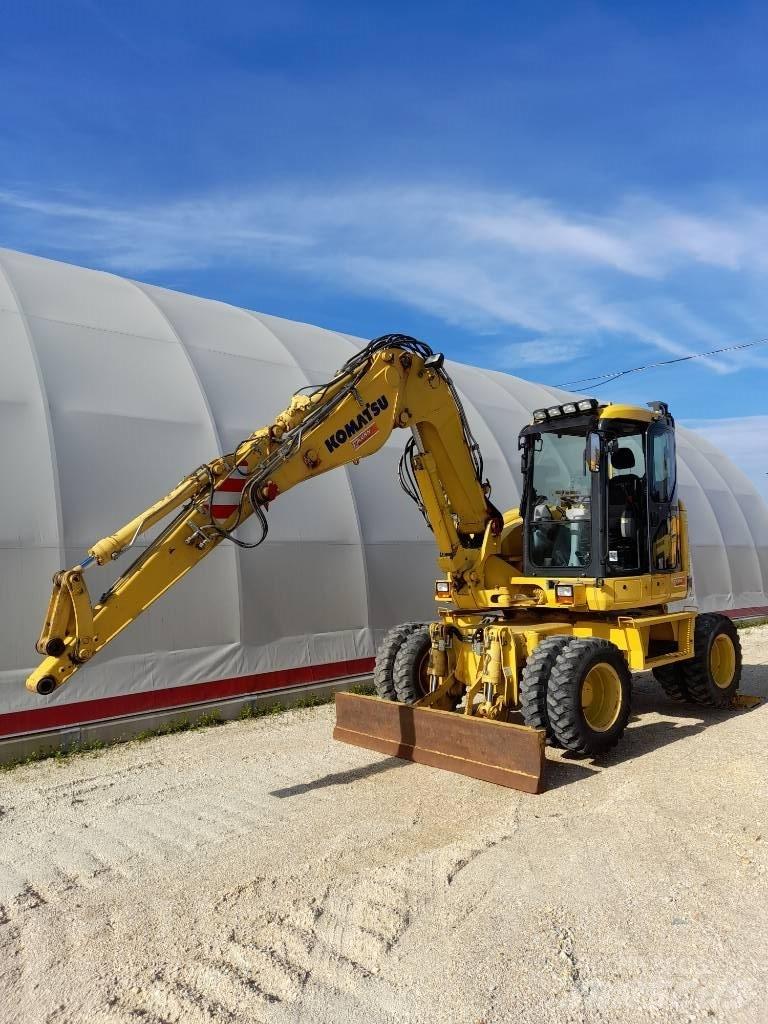Komatsu PW118MR-8 Koparki kołowe