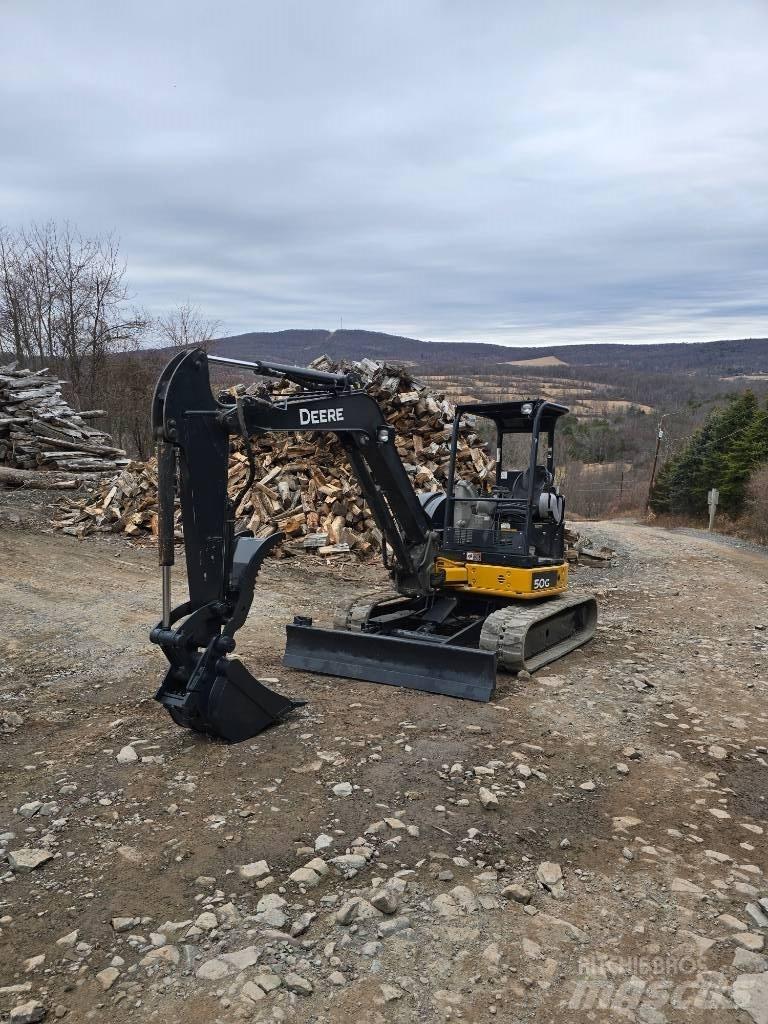 DEERE 50G Minikoparki