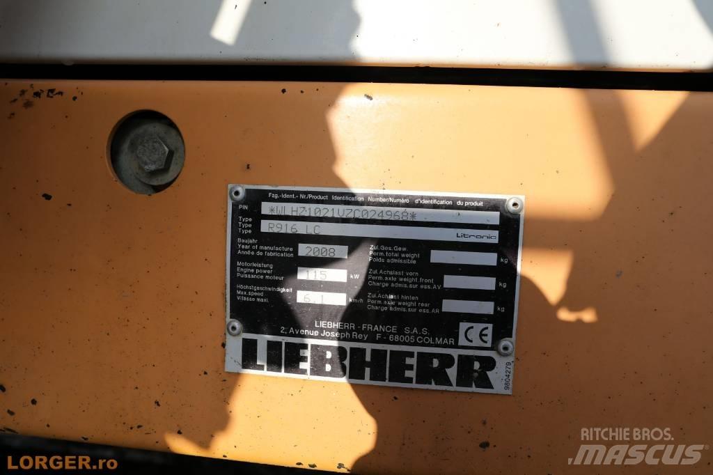 Liebherr R 916 LC Koparki gąsienicowe