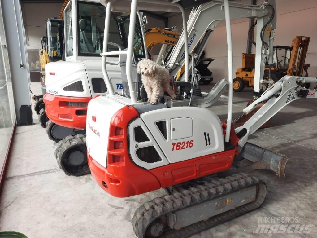 Takeuchi TB216 Minikoparki