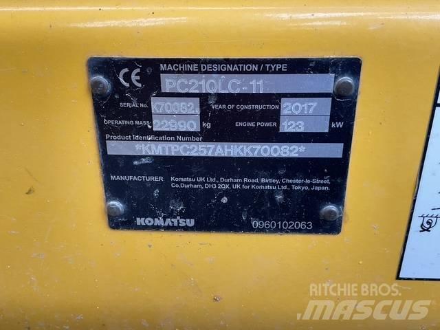 Komatsu PC210 Koparki gąsienicowe