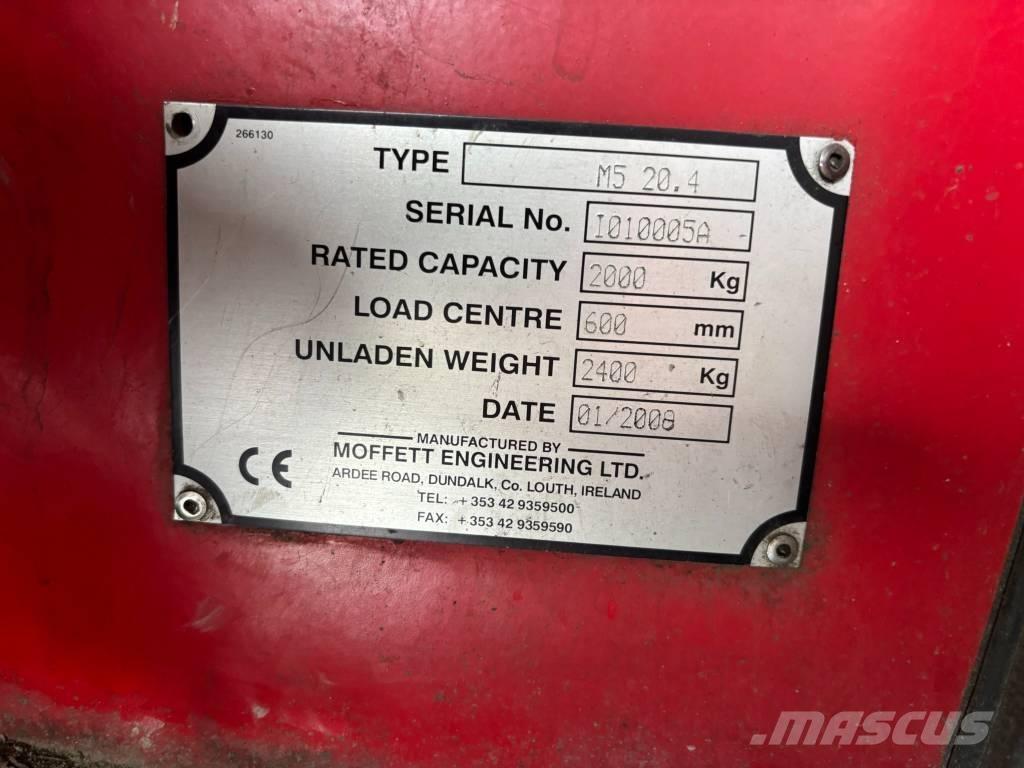 Moffett M5 20.4 Magazynowanie - Inne