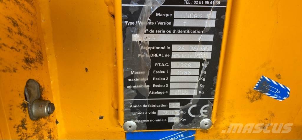 Lucas CASTOR + 60 G Sprzęt rozładowczy do silosów