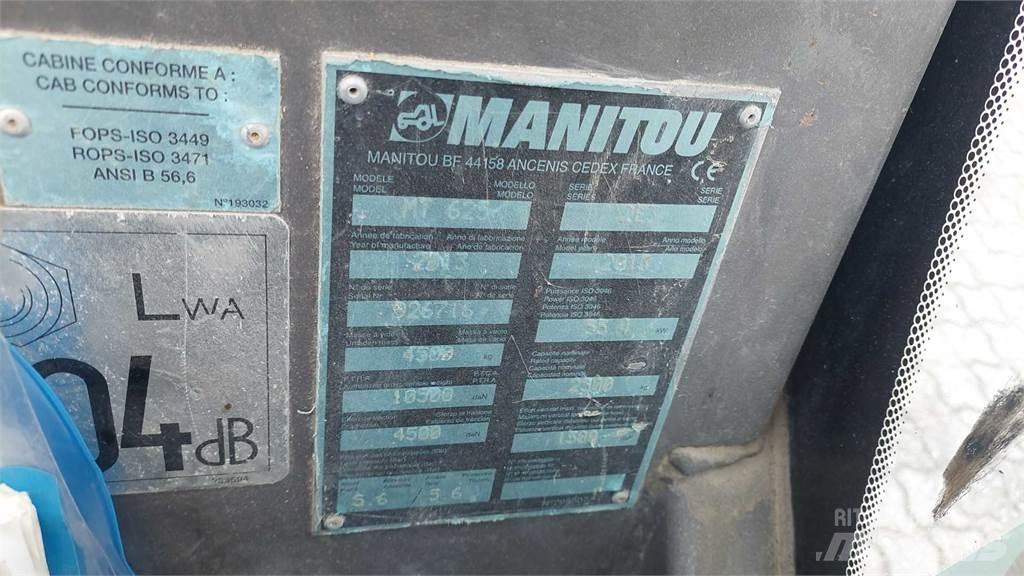 Manitou MT625T Ładowarki teleskopowe