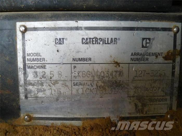 CAT 325 B Koparki gąsienicowe