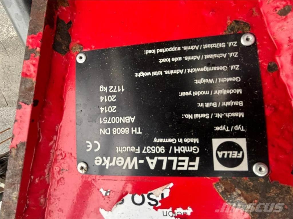 Fella TH 8608 DN Zgrabiarki i przetrząsacze