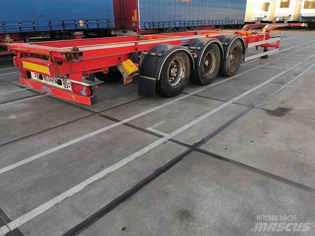 Asca S322DM Naczepy do transportu kontenerów