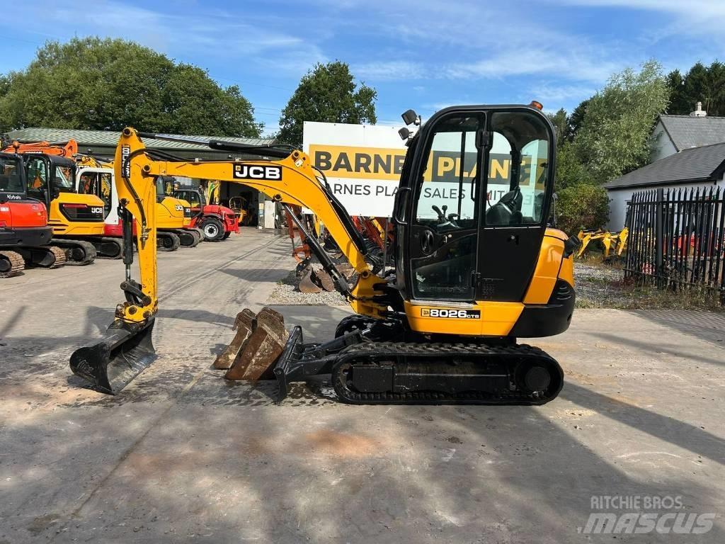 JCB 8026 CTS Minikoparki