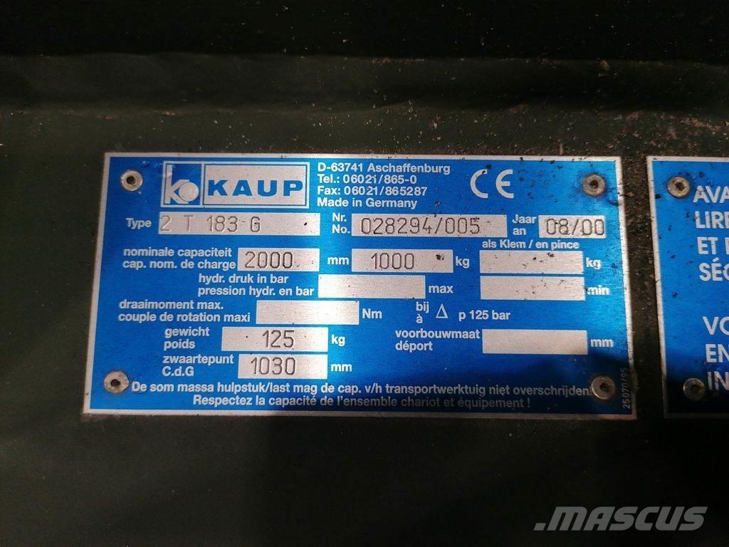 Kaup 2T183G Maszyny budowlane - Inne