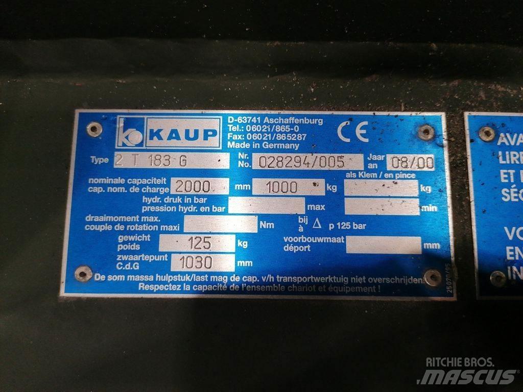 Kaup 2T183G Maszyny budowlane - Inne