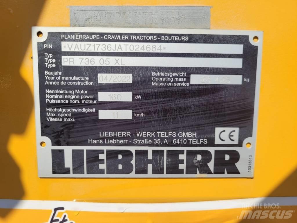 Liebherr PR 736 XL Spycharki gąsienicowe