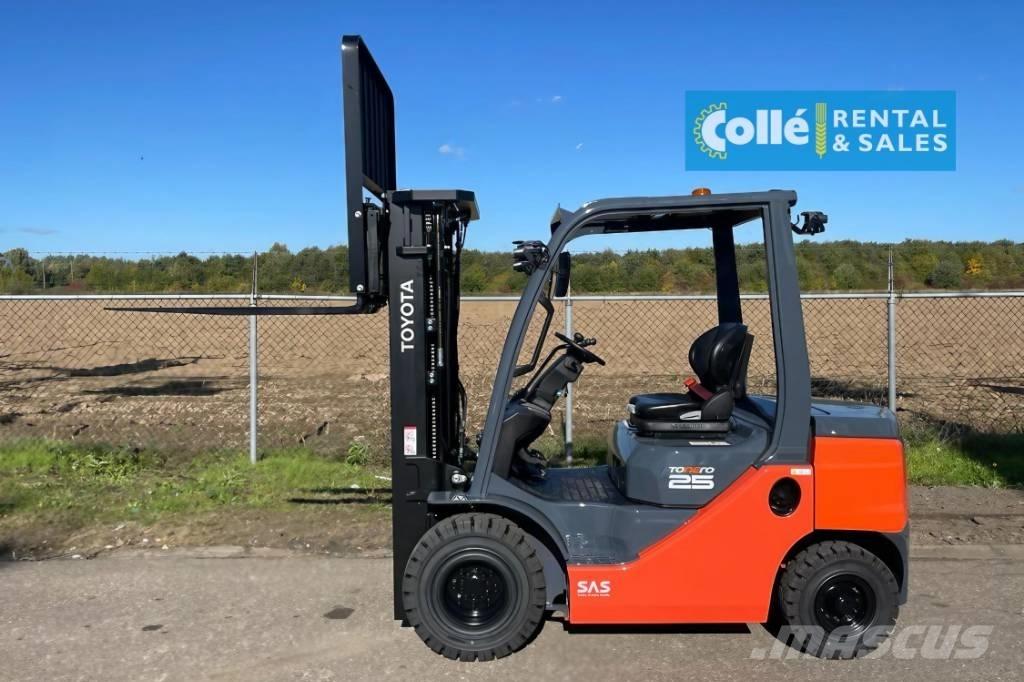 Toyota 8 FDF 25 | 2022 Wózki Diesla