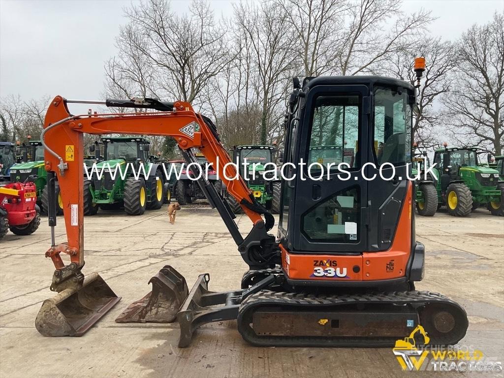 Hitachi ZX 33 U Minikoparki
