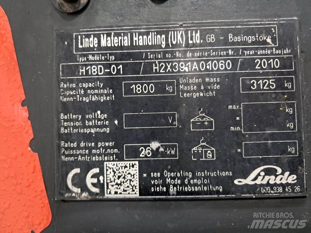 Linde H18D-01 Wózki Diesla