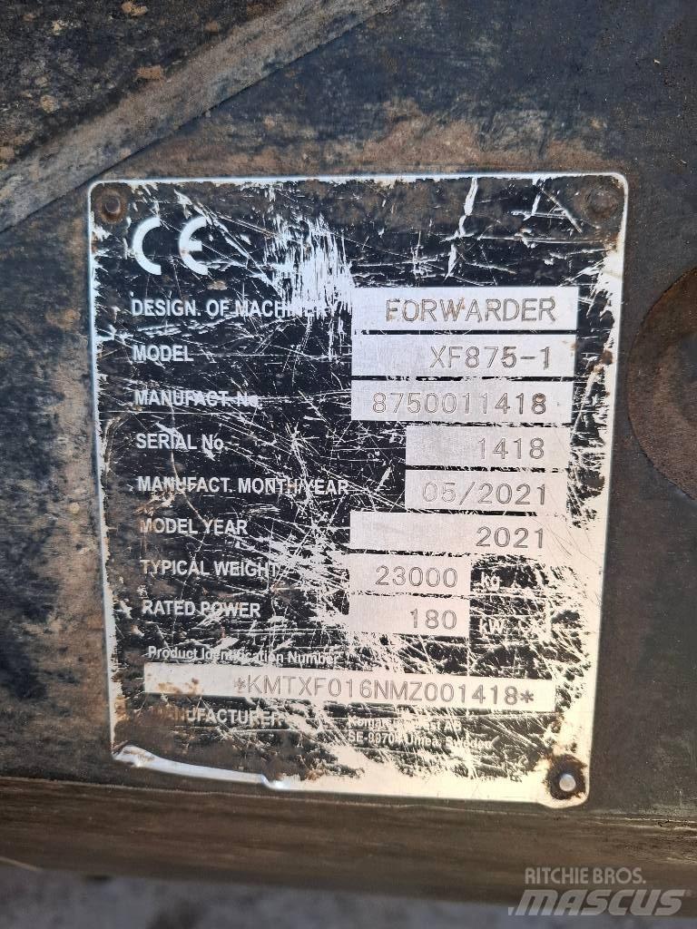 Komatsu 875 Forwardery