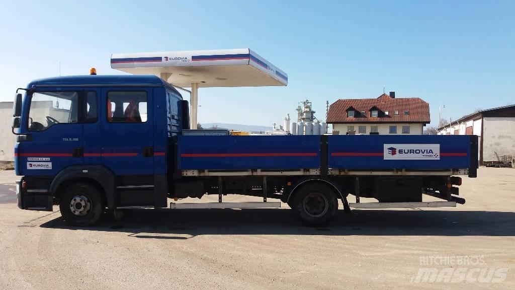 MAN TGL8.180 Ciężarówki typu Platforma / Skrzynia