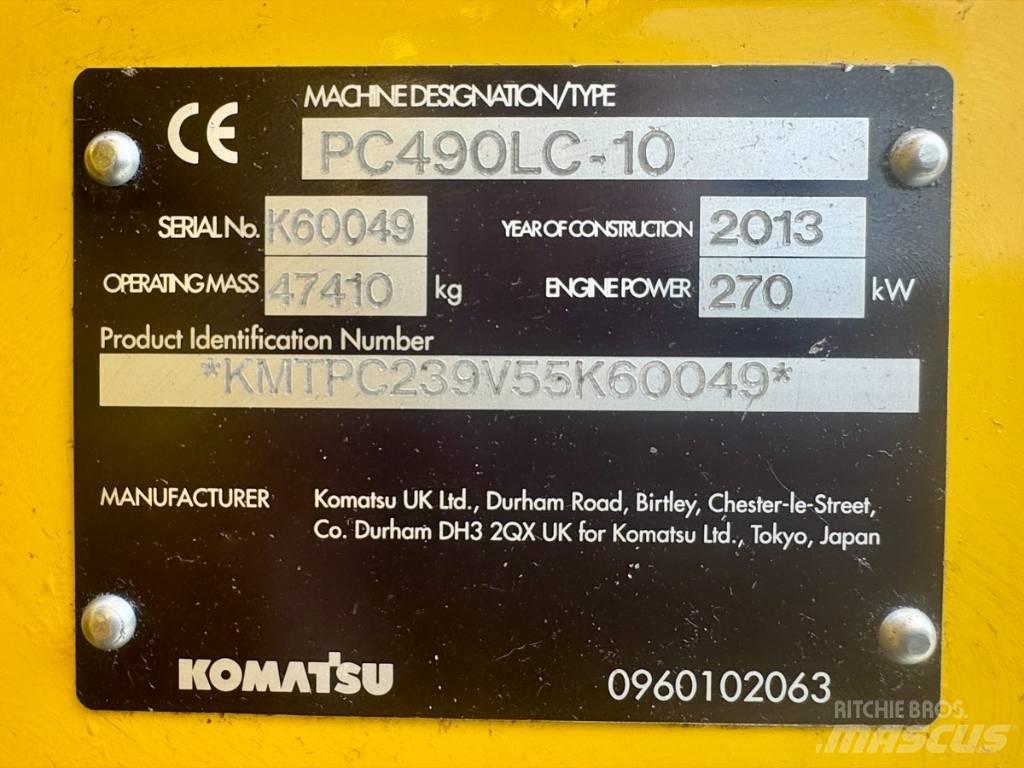 Komatsu PC 490 LC-10 Koparki gąsienicowe