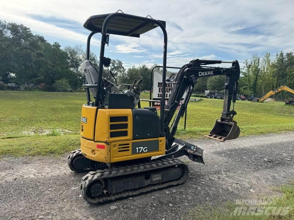 John Deere 17 G Minikoparki