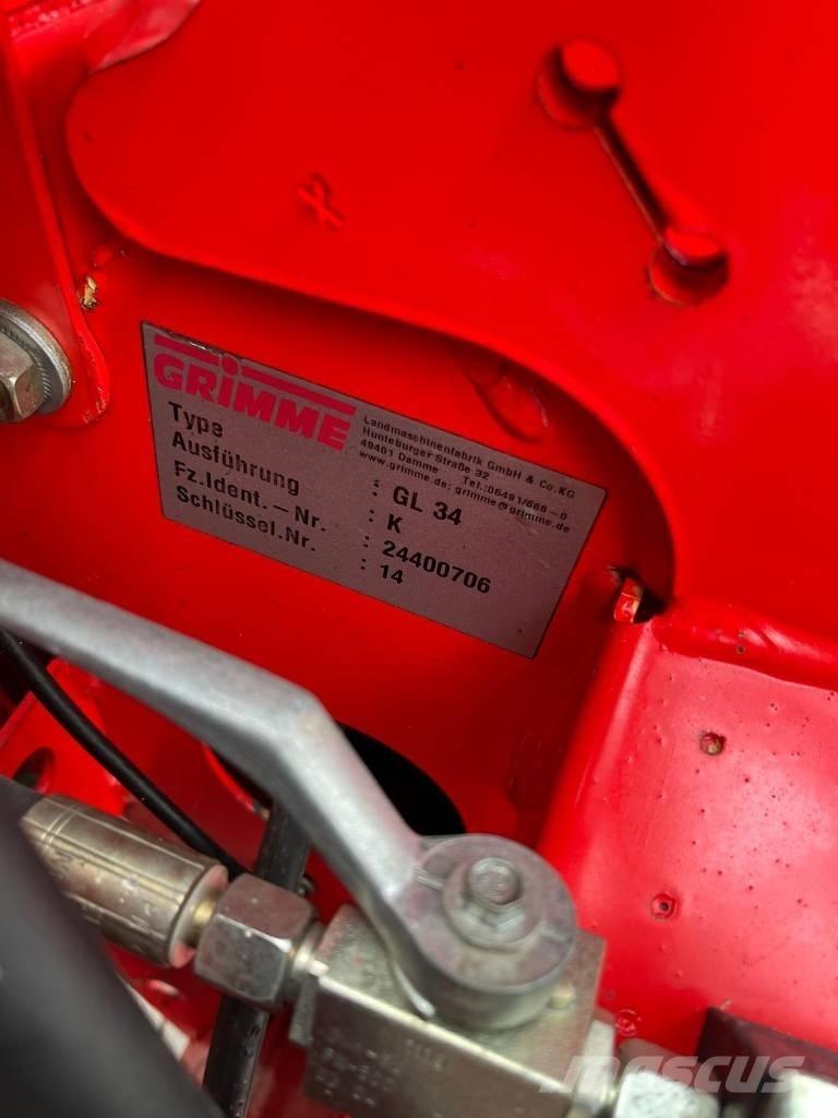 Grimme GL 34 K Sadzarki do ziemniaków