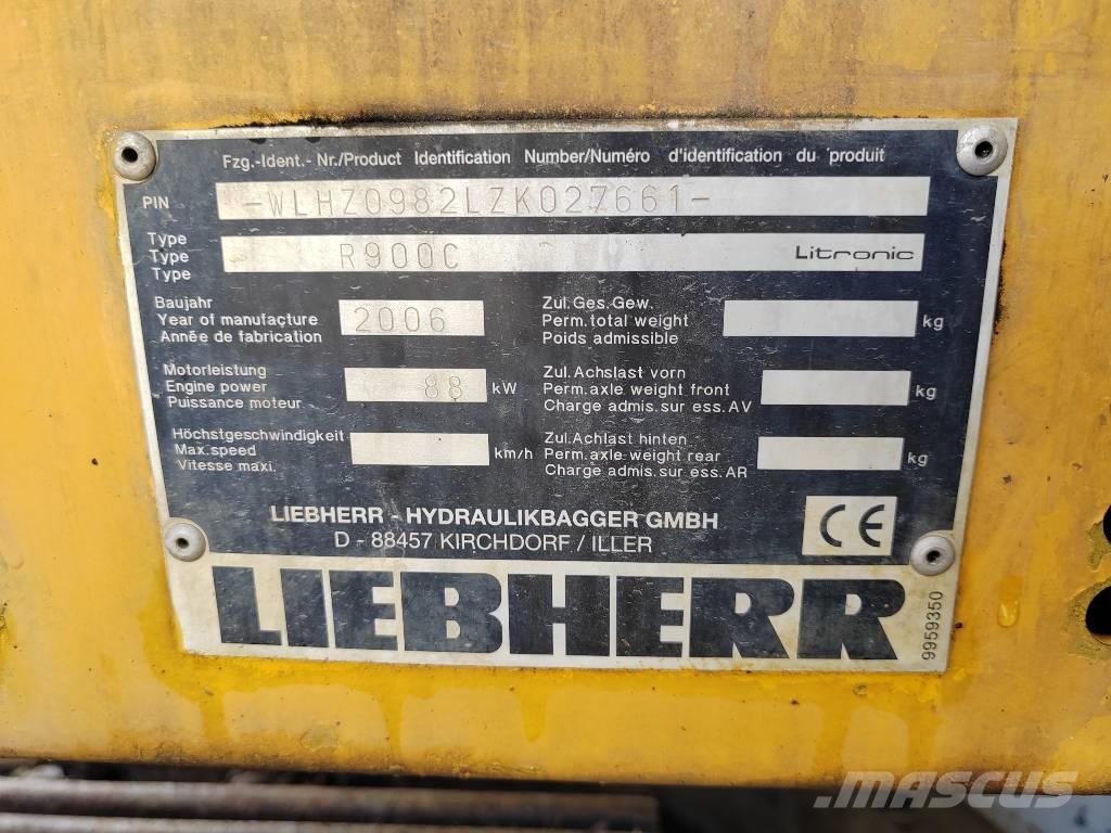 Liebherr R 900 C Koparki gąsienicowe
